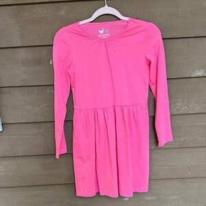 Primary Bright Melon Pink Long Sleeve Dress size 12